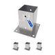 Square Bolt Down Post Support Base | Post Shoe Bundle