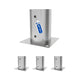 Round Bolt Down Post Support Base | Post Shoe Bundle