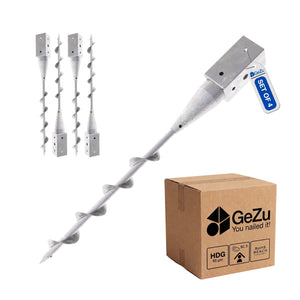 Ground Screw Post Anchor Bundle