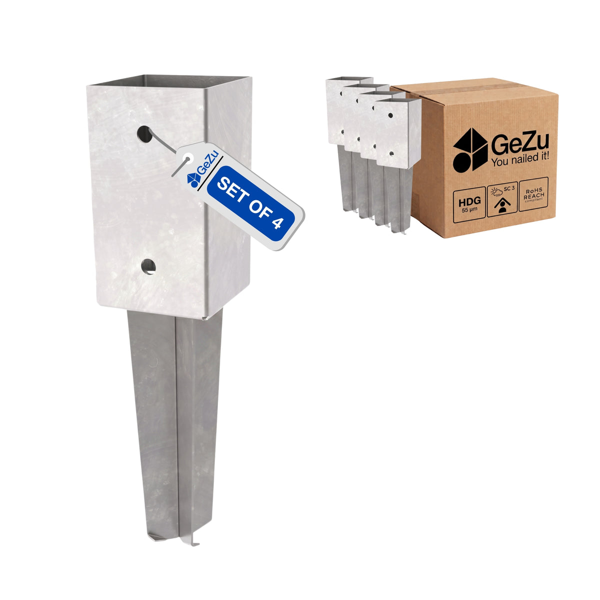 Fence Post Repair Spike Bundle