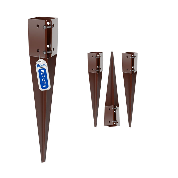 Swift Clamp Drive In Fence Post Spike Support Bundle