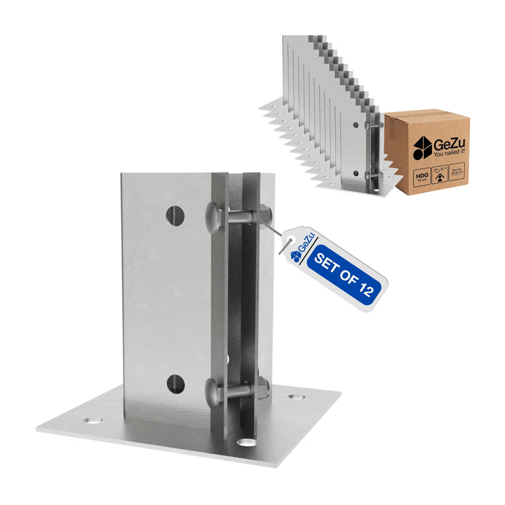 Swift Clamp stolpesko til fastskruning Bundle