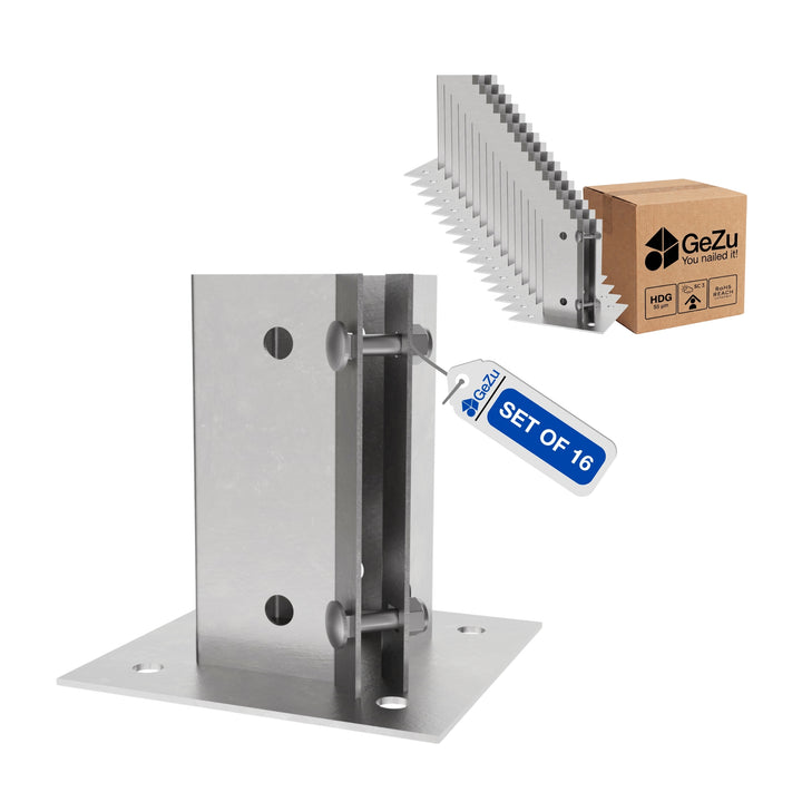 Swift Clamp stolpesko til fastskruning Bundle