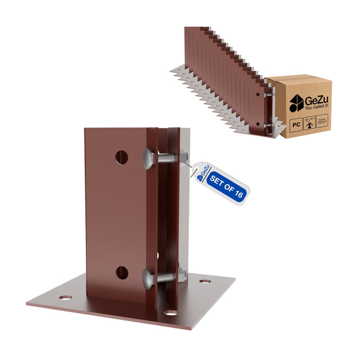 Swift Clamp stolpesko til fastskruning Bundle