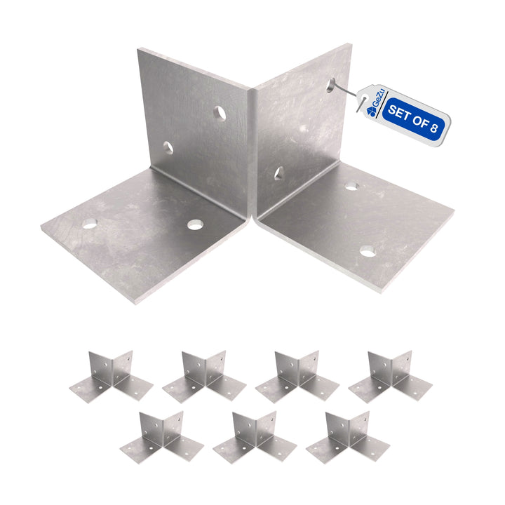 Pergola Floor Bracket | Post Connector | Open Style