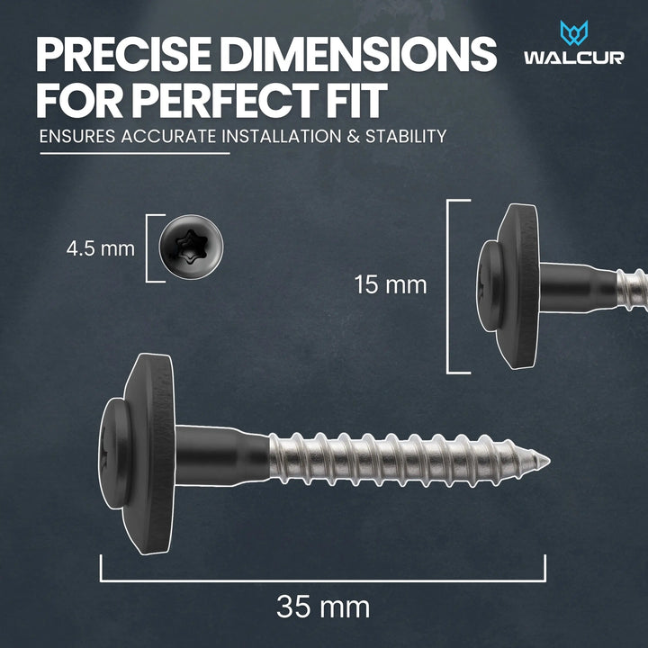 4.5 x 35 mm / Anthracite Grey