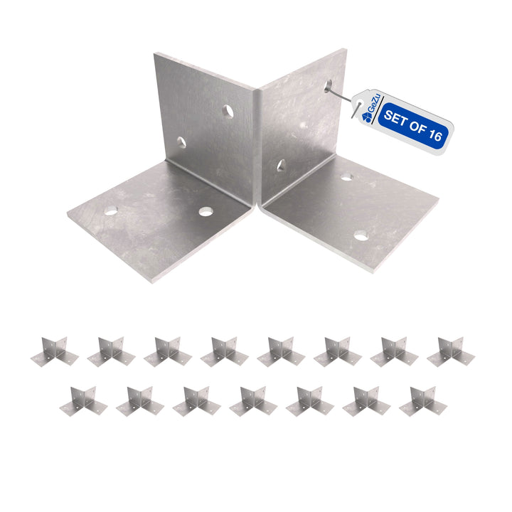 Pergola Floor Bracket | Post Connector | Open Style