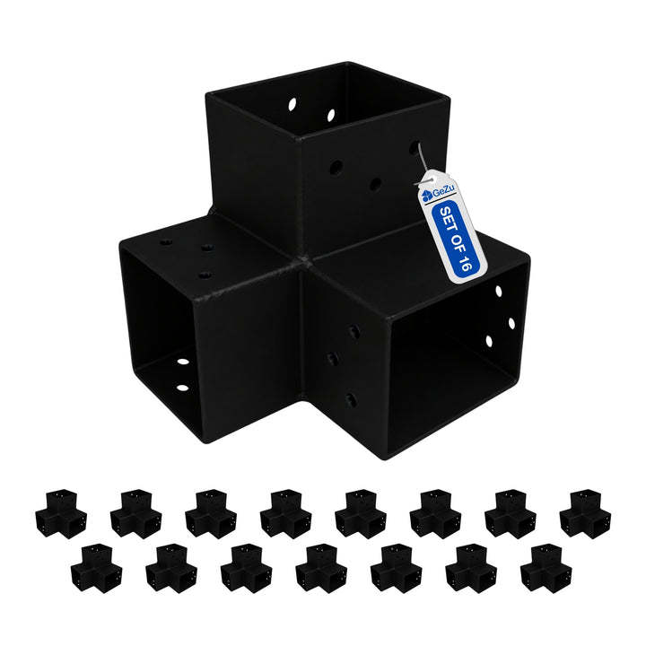 3-Way Post Connector Y Shape | Pergola Corner Bracket
