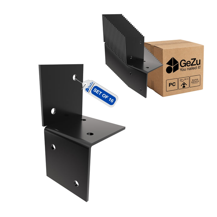 Vægbeslag til pergola | Stolpebeslag Bundle