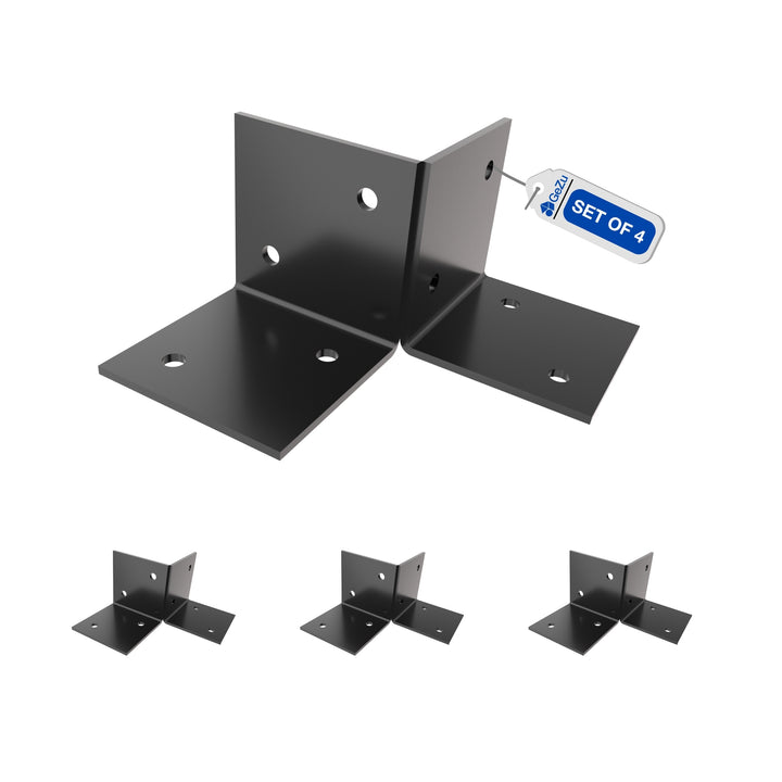 Pergola Floor Bracket | Post Connector | Open Style