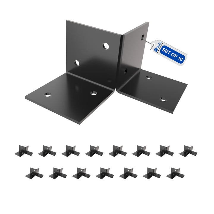 Pergola Floor Bracket | Post Connector | Open Style