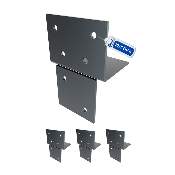 Pergola Extension Bracket T-Piece | Post Connector | Open Style