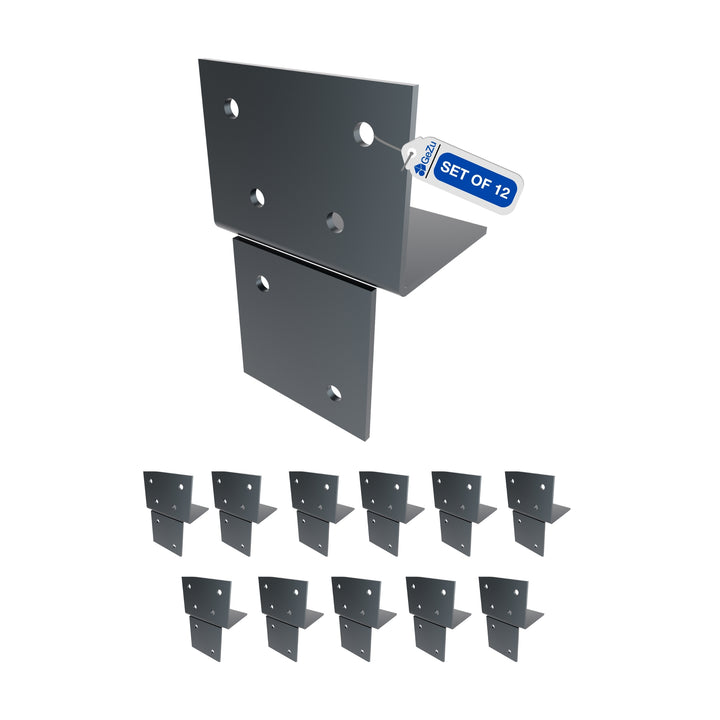 Pergola Extension Bracket T-Piece | Post Connector | Open Style