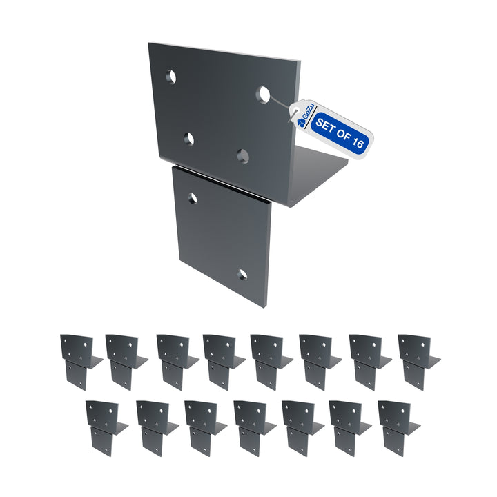 Pergola Extension Bracket T-Piece | Post Connector | Open Style