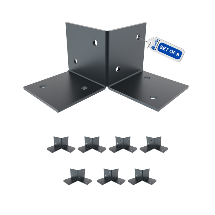 Pergola Floor Bracket | Post Connector | Open Style
