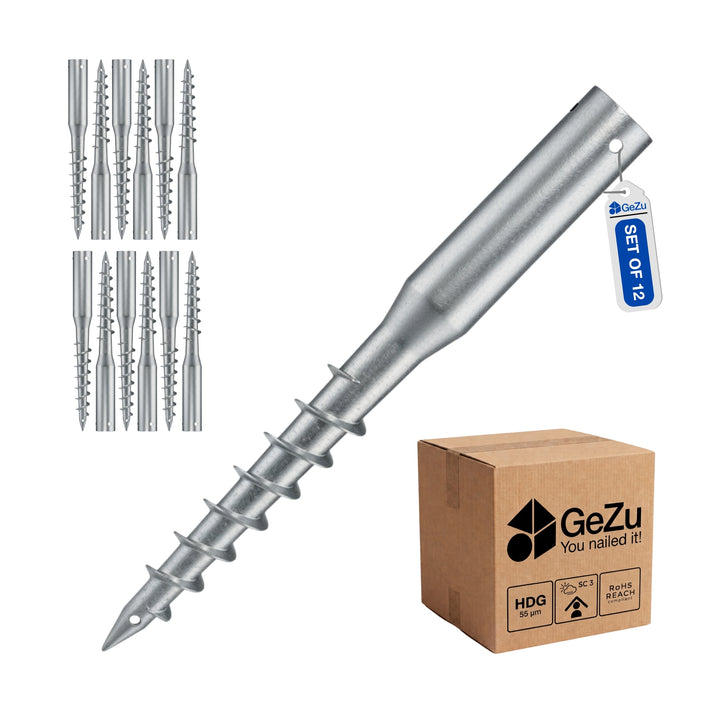 Aurinkovarjon Kiinnitin Kierremaakiinnitteellä | Tolppatuki Pyöreä Bundle
