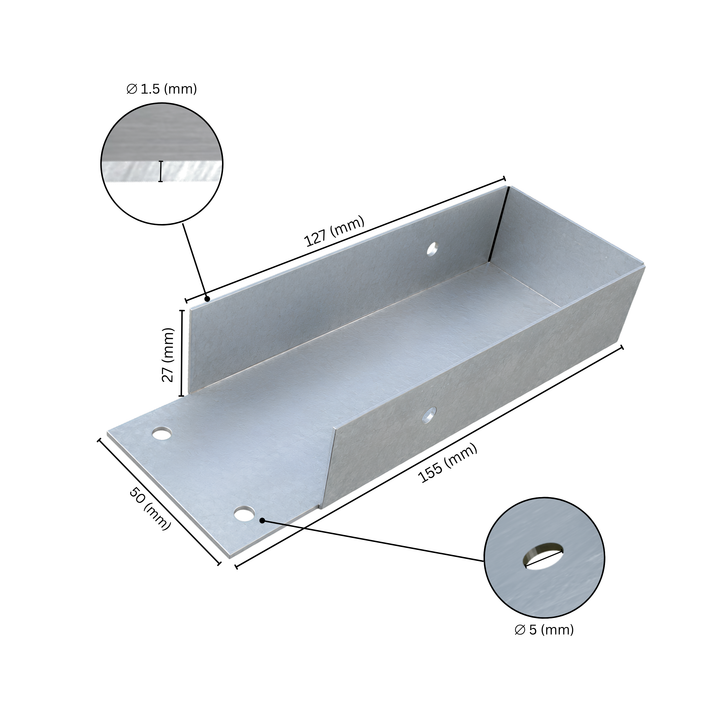 Gravel Board Clip