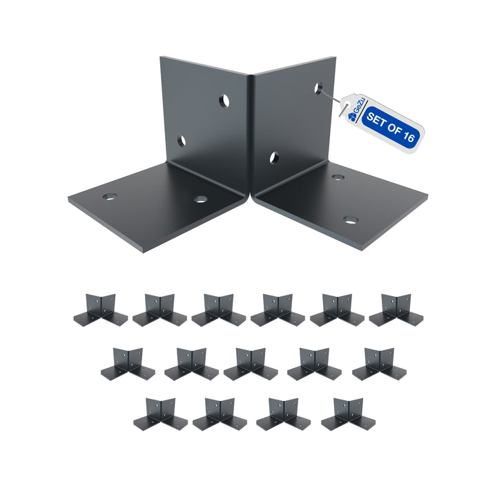 Pergola Floor Bracket | Post Connector | Open Style