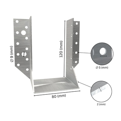Joist Hanger Beam Shoe Type A - External Flange
