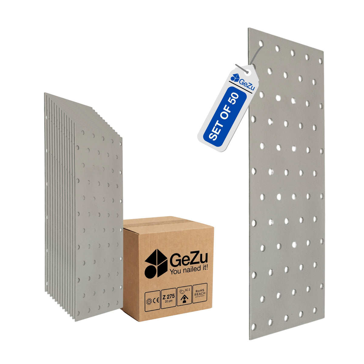 Perforated wood connector plate, pack of 50 - detail view 8