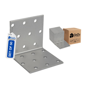 Perforated right angle bracket, pack of 50 - detail view 5
