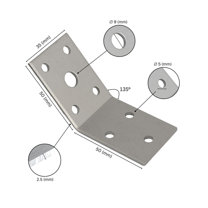 135° Angle Bracket