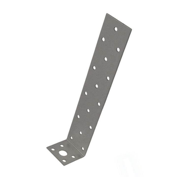 Flat steel anchor for concrete