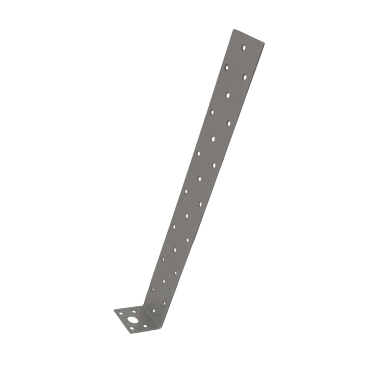 Flat steel anchor for concrete