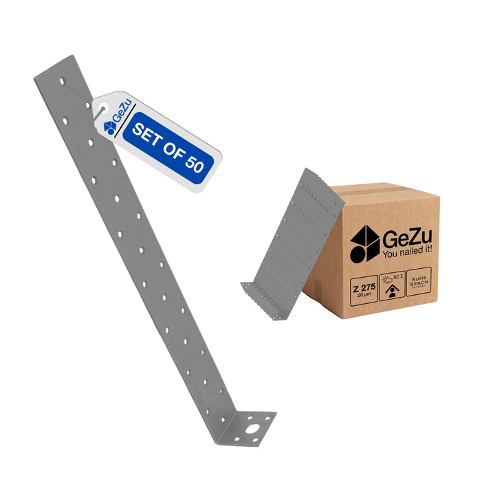 Flat Steel Concrete Anchor – Pack of 50 - detail view 1