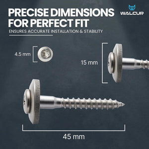 4.5 x 45 mm / Silver