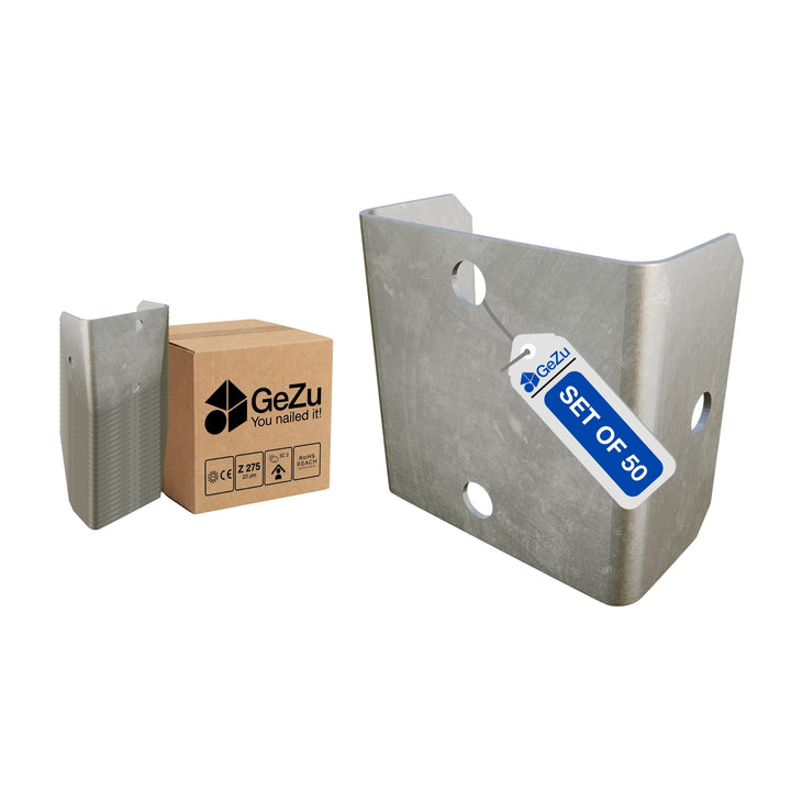 Fence panel trellis U clip - 55 x 1.5 mm - Gezu Impex