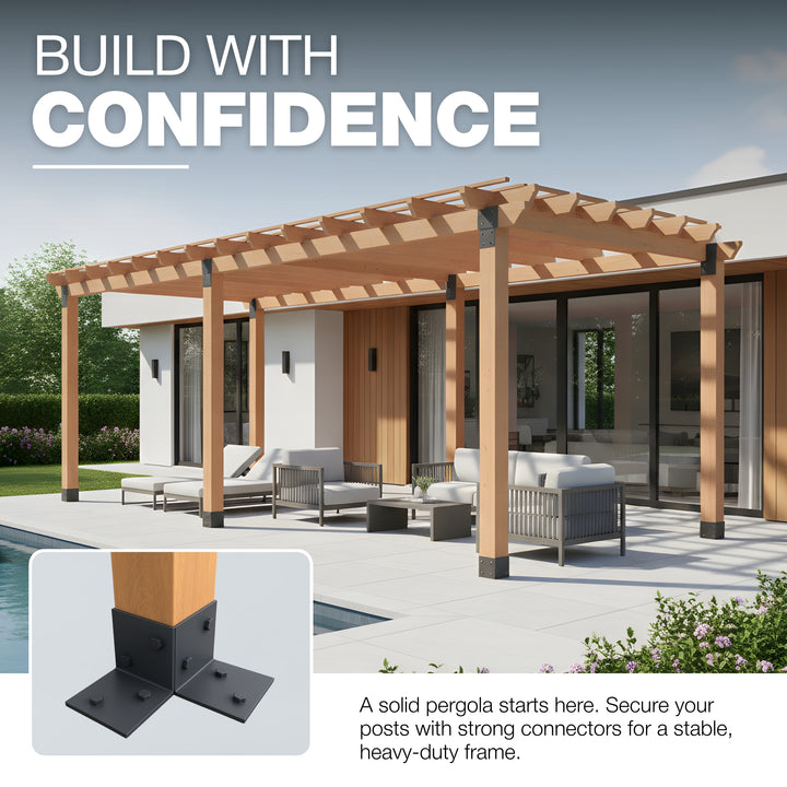 Pergola Golvfäste