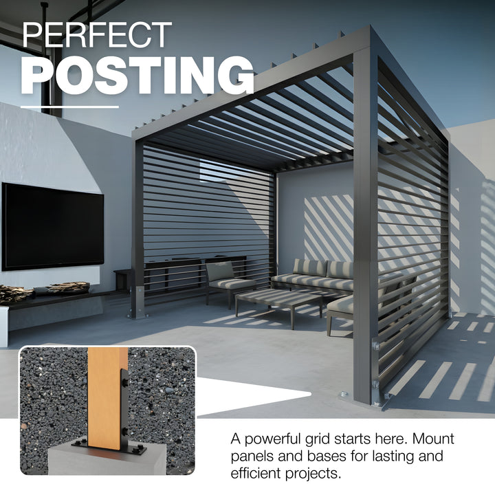 U Shaped Fence Post Bracket | Post Support