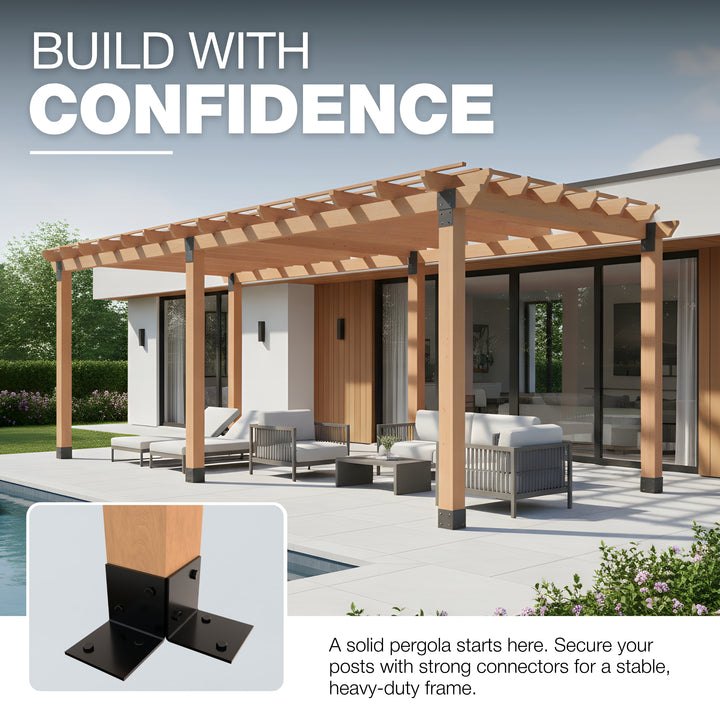 Pergola Golvfäste