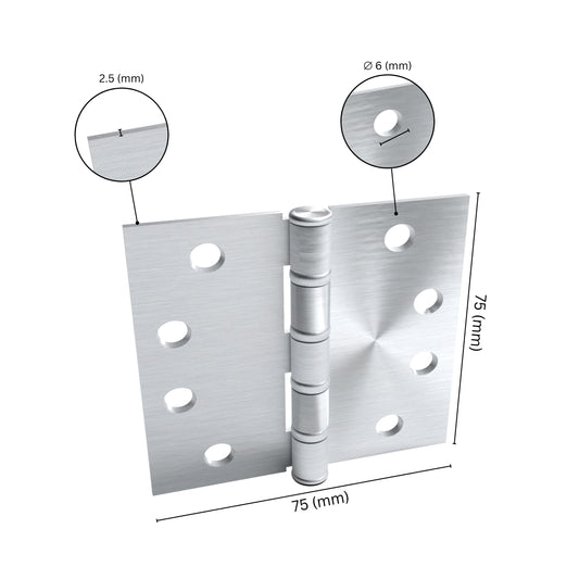Ball bearing hinge