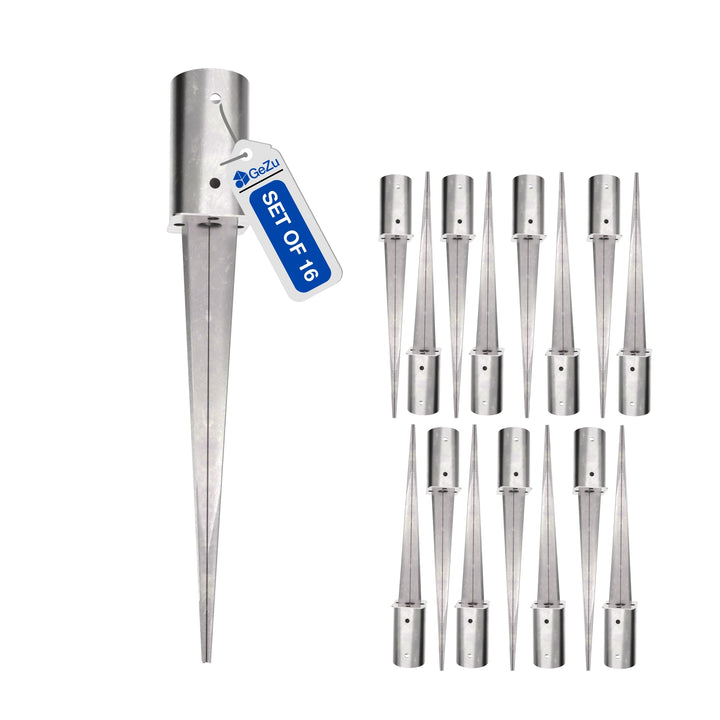 Round Drive In Fence Post Spike Bundle