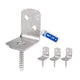 L-Formet Panelholder for Flettegjerde | Skjermgjerdebeslag Bundle