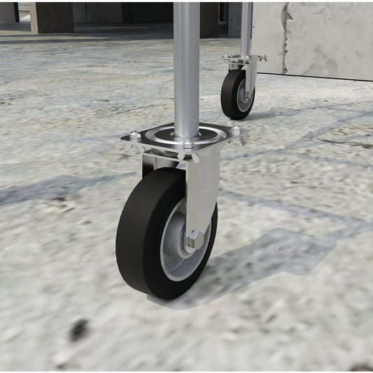 Castor Solid Rubber
