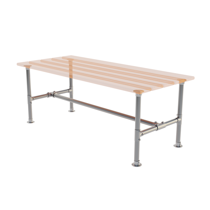 Kit de estructura de mesa – 42 mm, galvanizado.