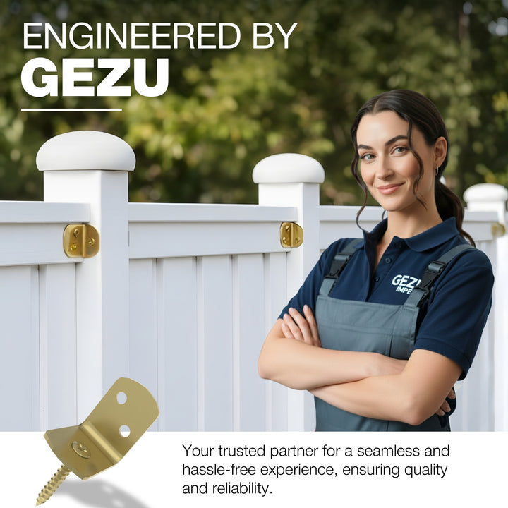 L-Shape Braided Fence Panel Bracket | Wattle Fence Holder