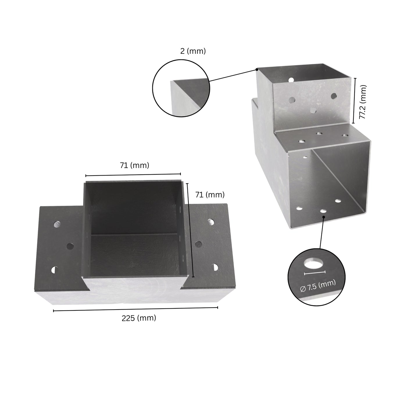 Pergola Bracket | Post Connectors T
