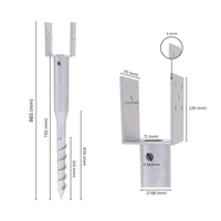 U Post Support Ground Anchor