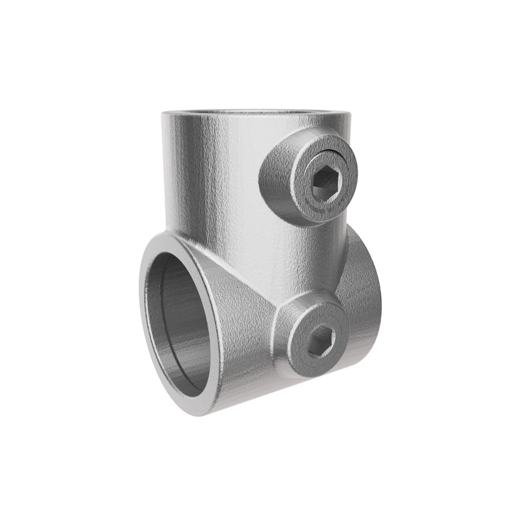 Short tee tube clamp