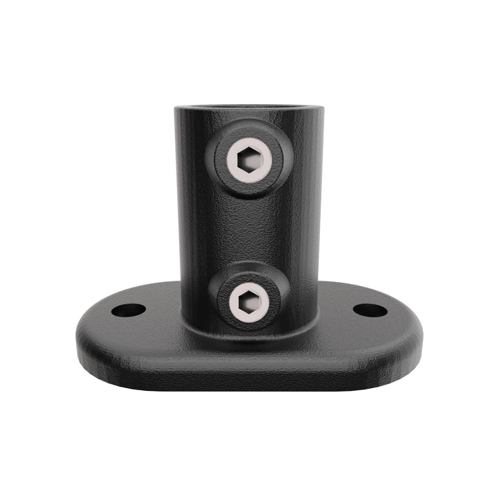 Base Plate Tube Clamp black