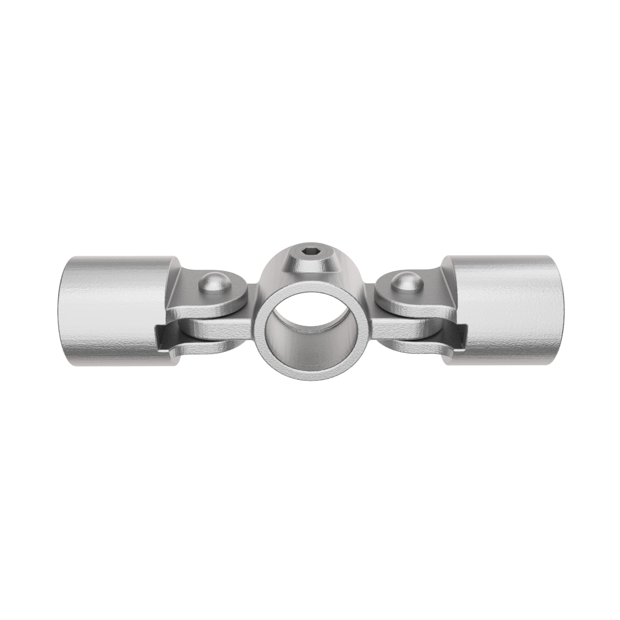 Double Inline Swivel Combination Tube Clamp