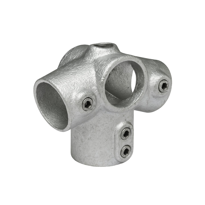 Ridge fitting tube clamp 27½ degree