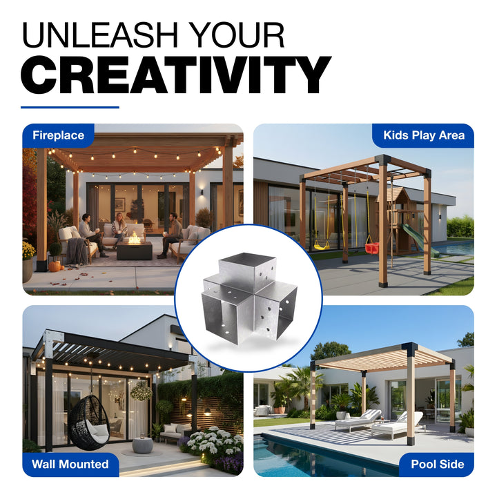 Pergola Bracket | Post Connectors X