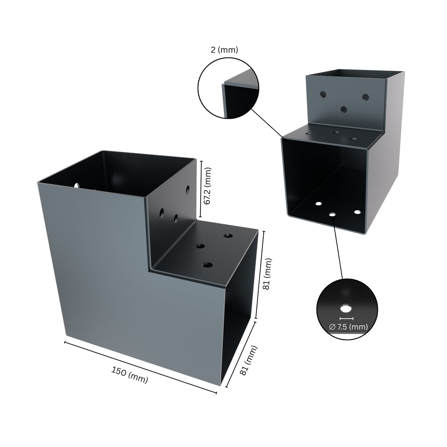 Pergola Bracket | Post Connectors L