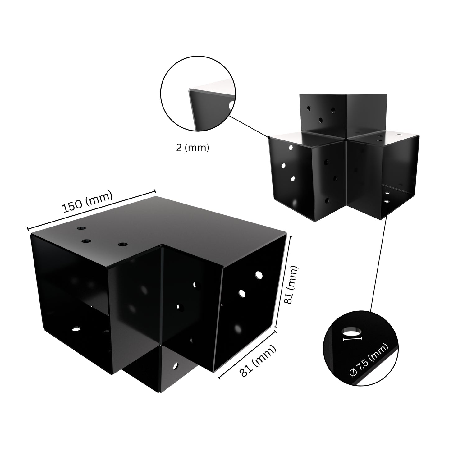 Pergola Bracket | Post Connectors Y