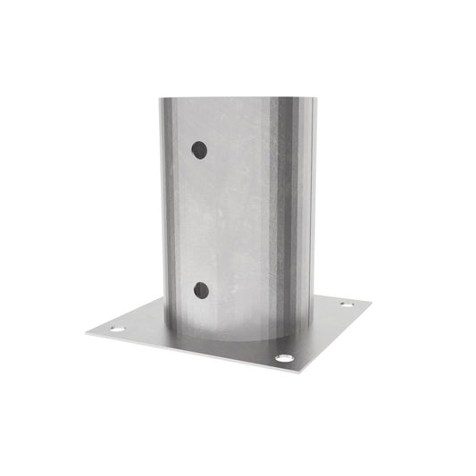 Round bolt down post support base
